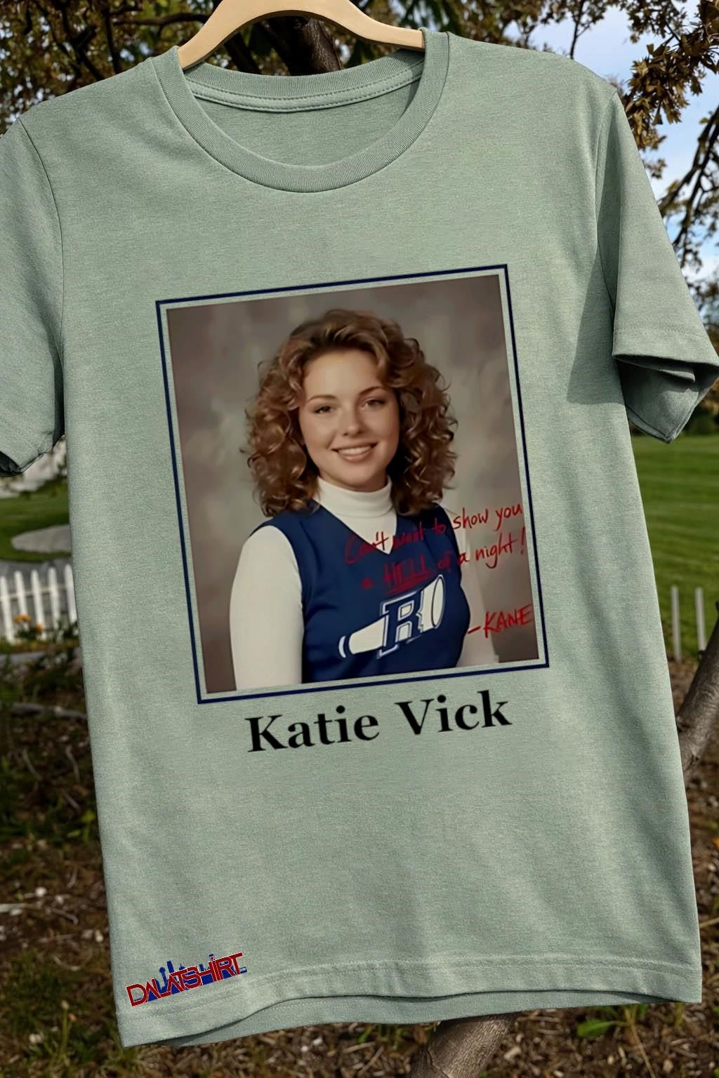 Katie Vick Cheerleader Portrait Kane Hell Of A Night shirt