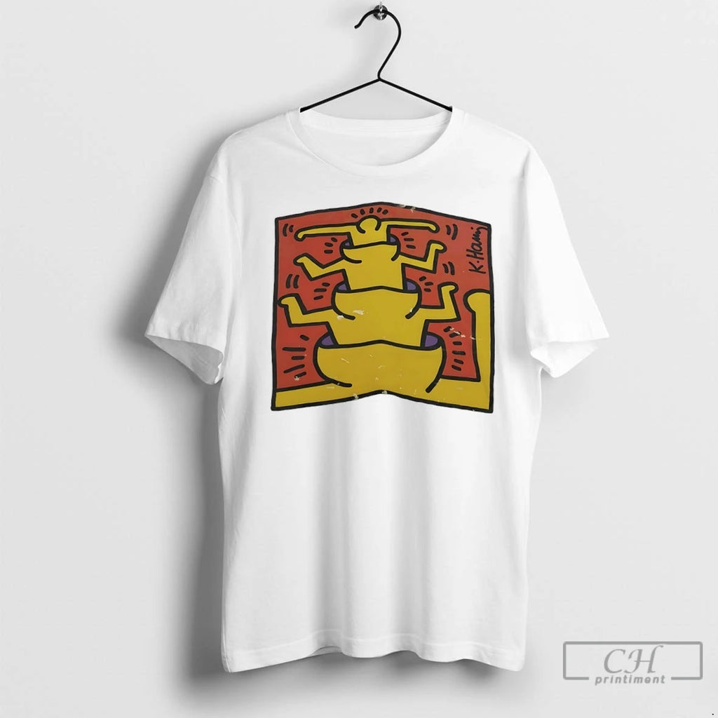 Keith Haring Guggenheim Museum Learning Through Art 1993 T Shirts