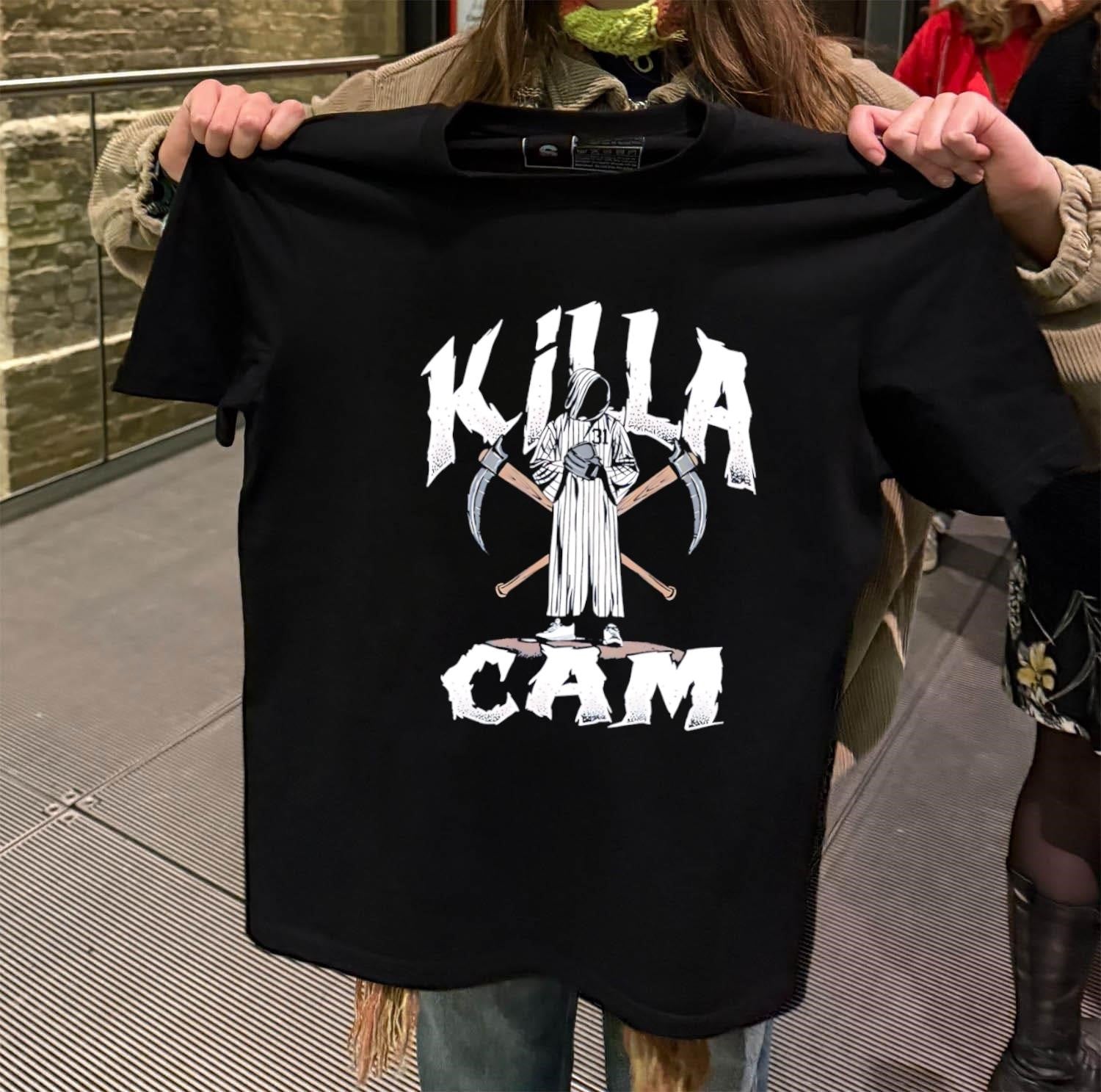Killa Cam 31 Baseball Player Reaper Scythes shirt