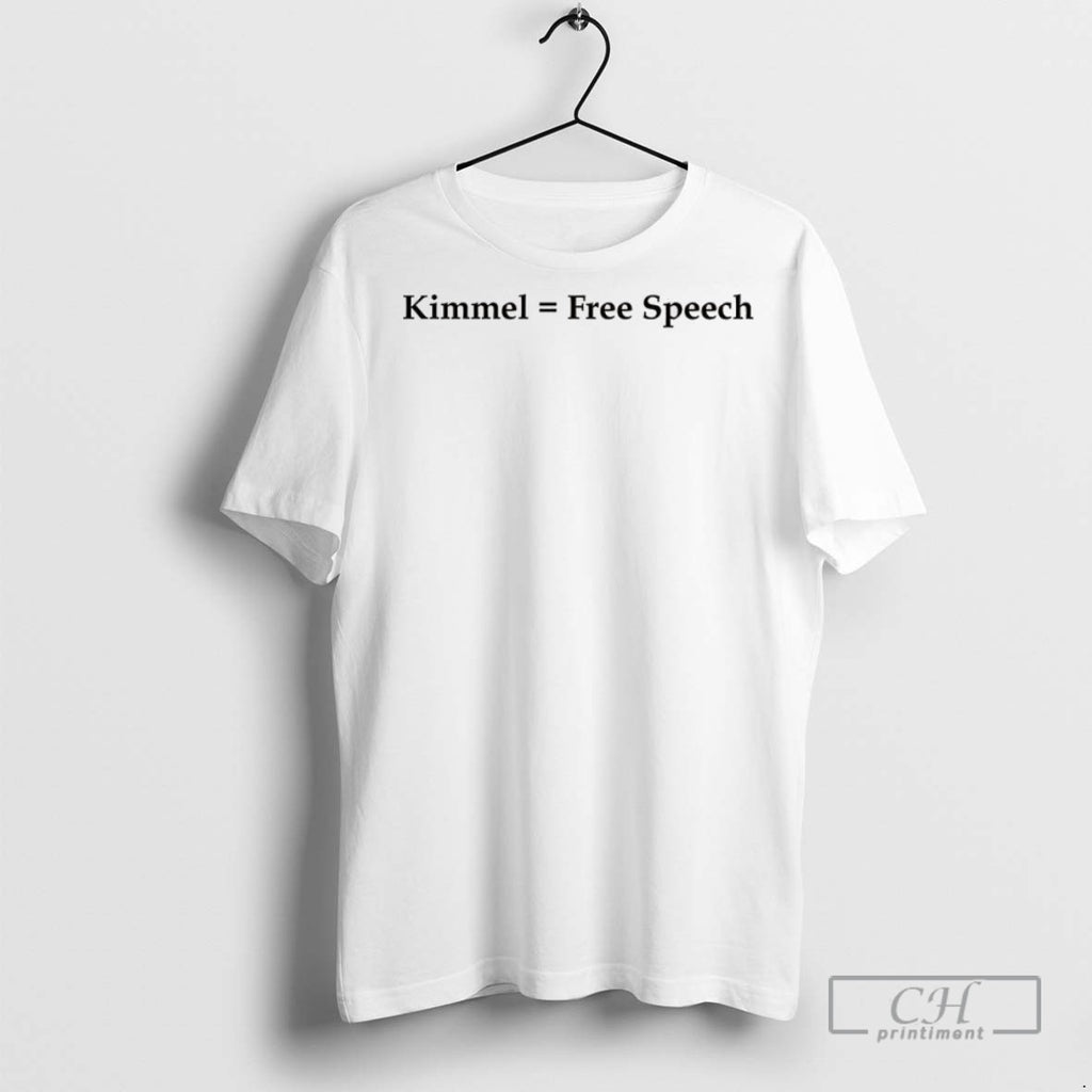 Kimmel Free Speech T Shirts