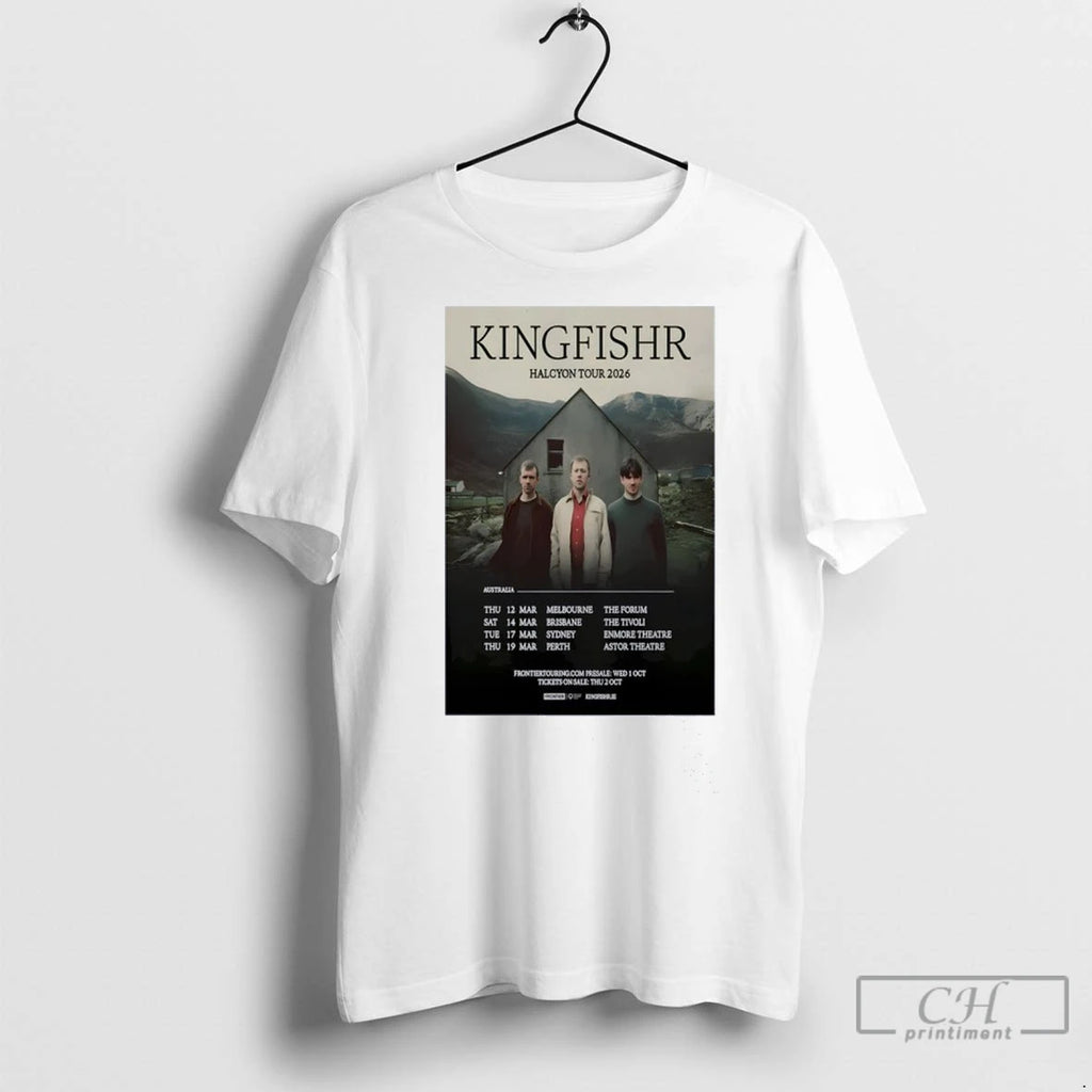 Kingfishr Halcyon Tour 2026 T Shirts
