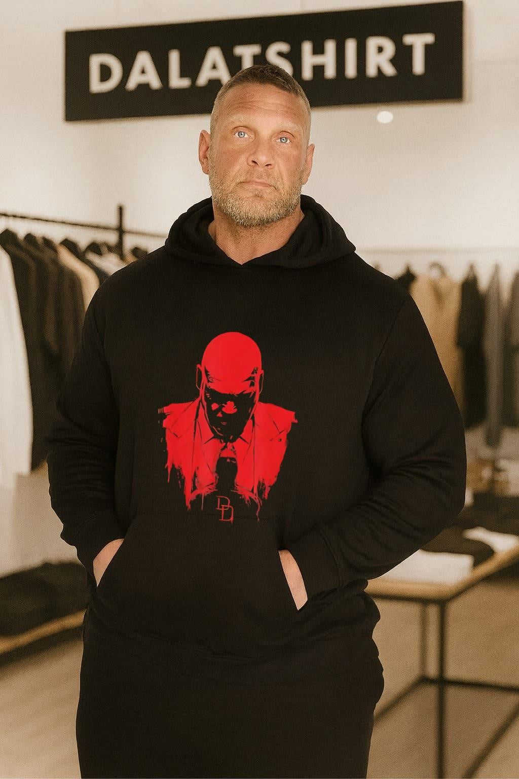 Kingpin Wilson Fisk Daredevil Red shirt
