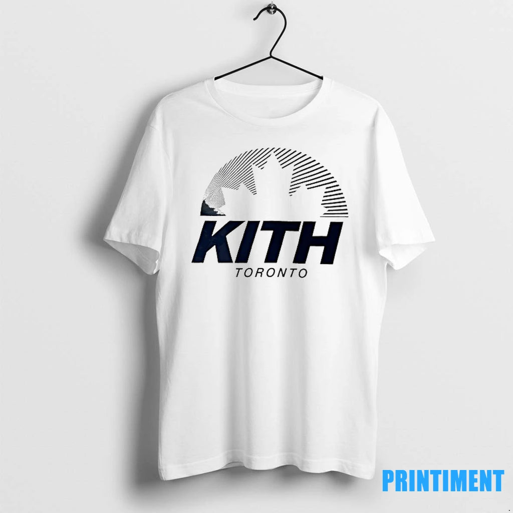 Kith Toronto Maple Leaf Logo Tshirts Sweater
