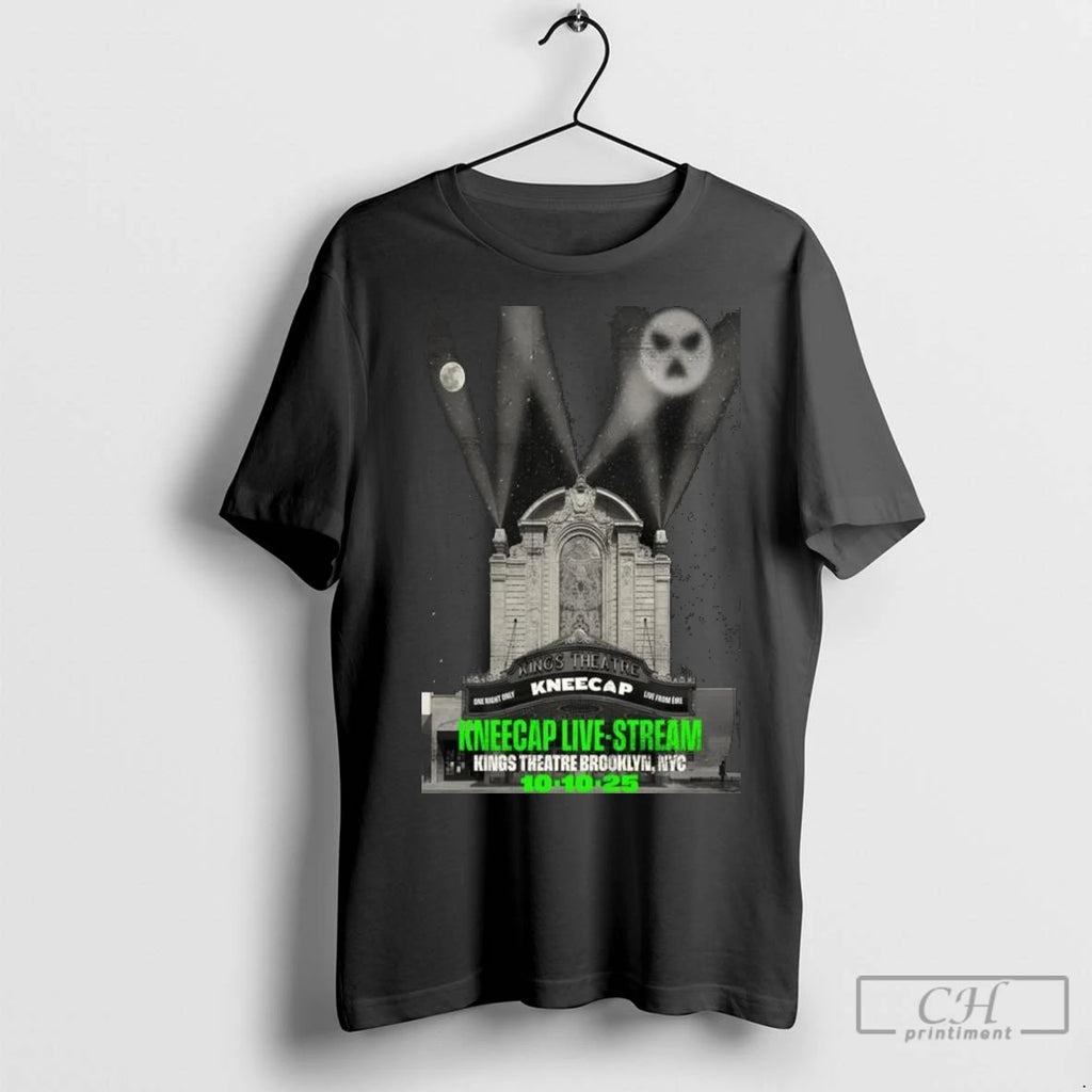 Kneecap Kings Theatre Brooklyn Ny October 10 2025 Concert Long Sleve T Shirts
