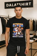 Knicks Basketball Jamal Crawford Stephon Marbury Collage Tribute shirt