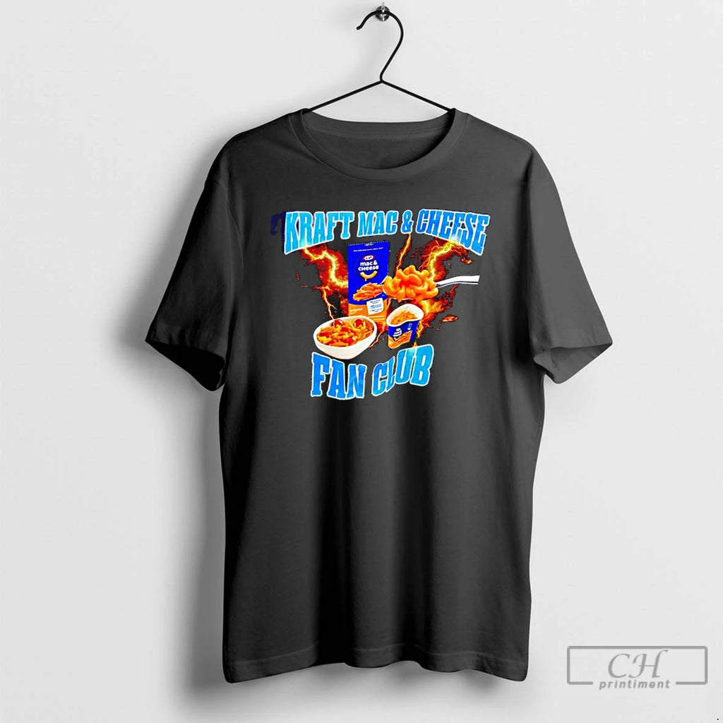 Kraft Mac Cheese Fan Club T Shirts