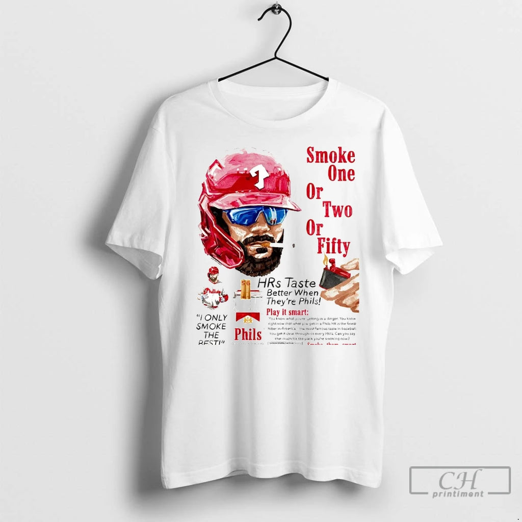 Kyle Schwarber Smoke One Or Two Or Fifty T Shirts