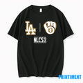 La Dodgers Vs Brewers 2025 Nlcs Game Logo Tshirts Sweater