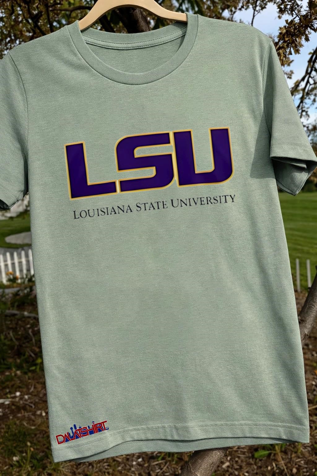 LSU Louisiana State University Purple And Gold College Sport shirt