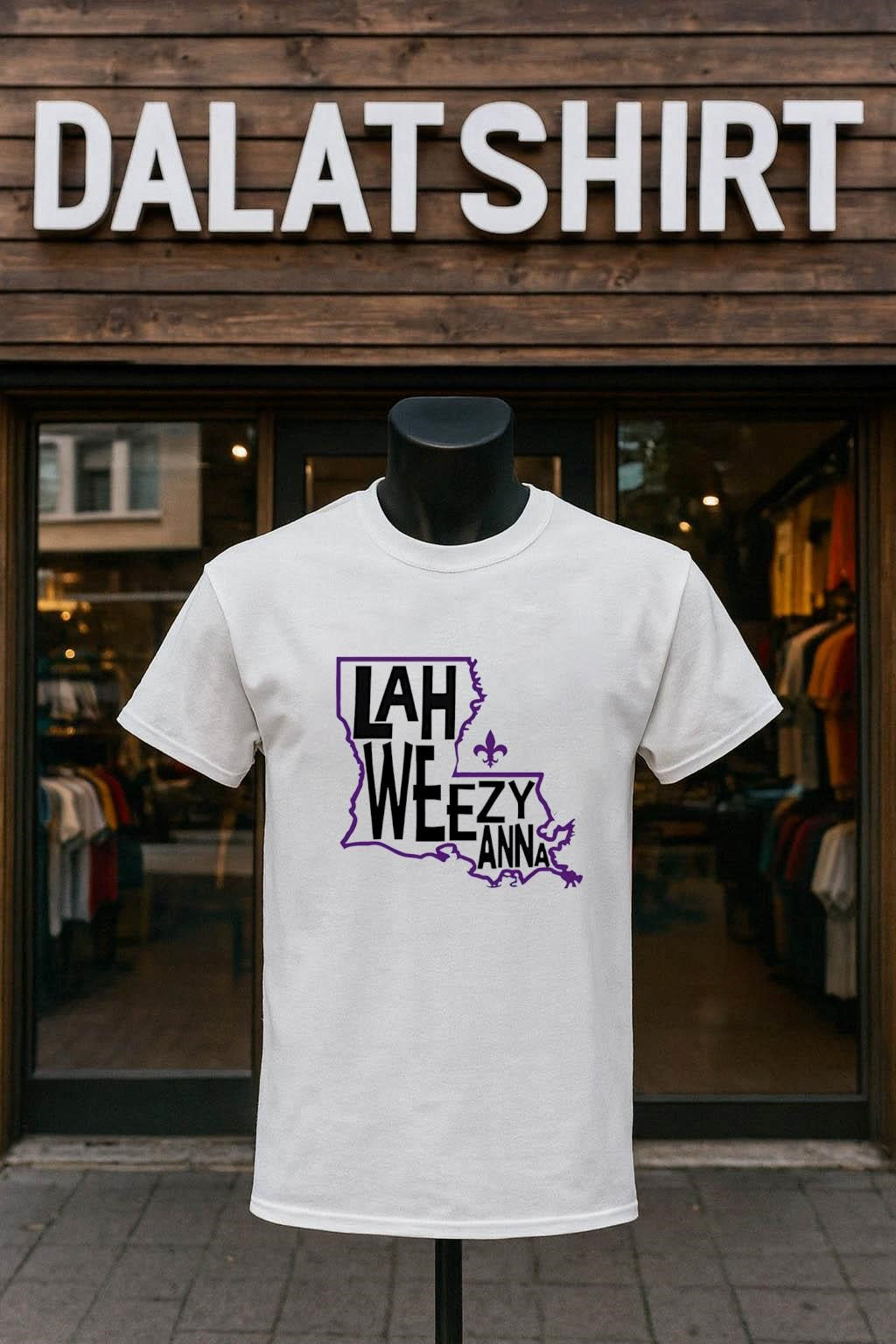 Lah Weezy Anna Mardi Gras Fat Tuesday New Orleans shirt