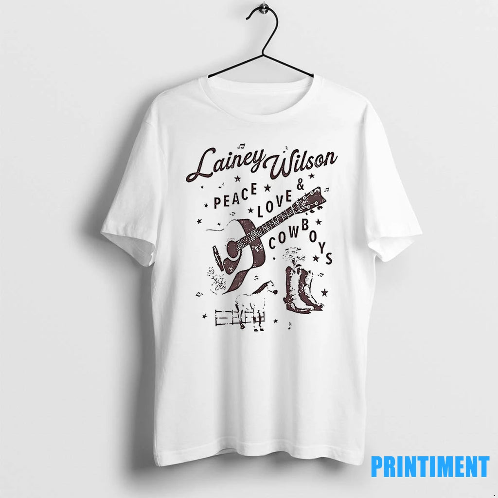 Lainey Wilson Peace Love Cowboys Tshirts Sweater
