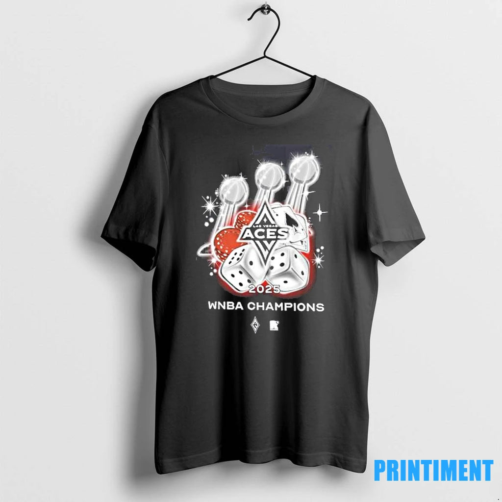 Las Vegas Aces Three Time Wnba Champions Trophy Tshirts Sweater
