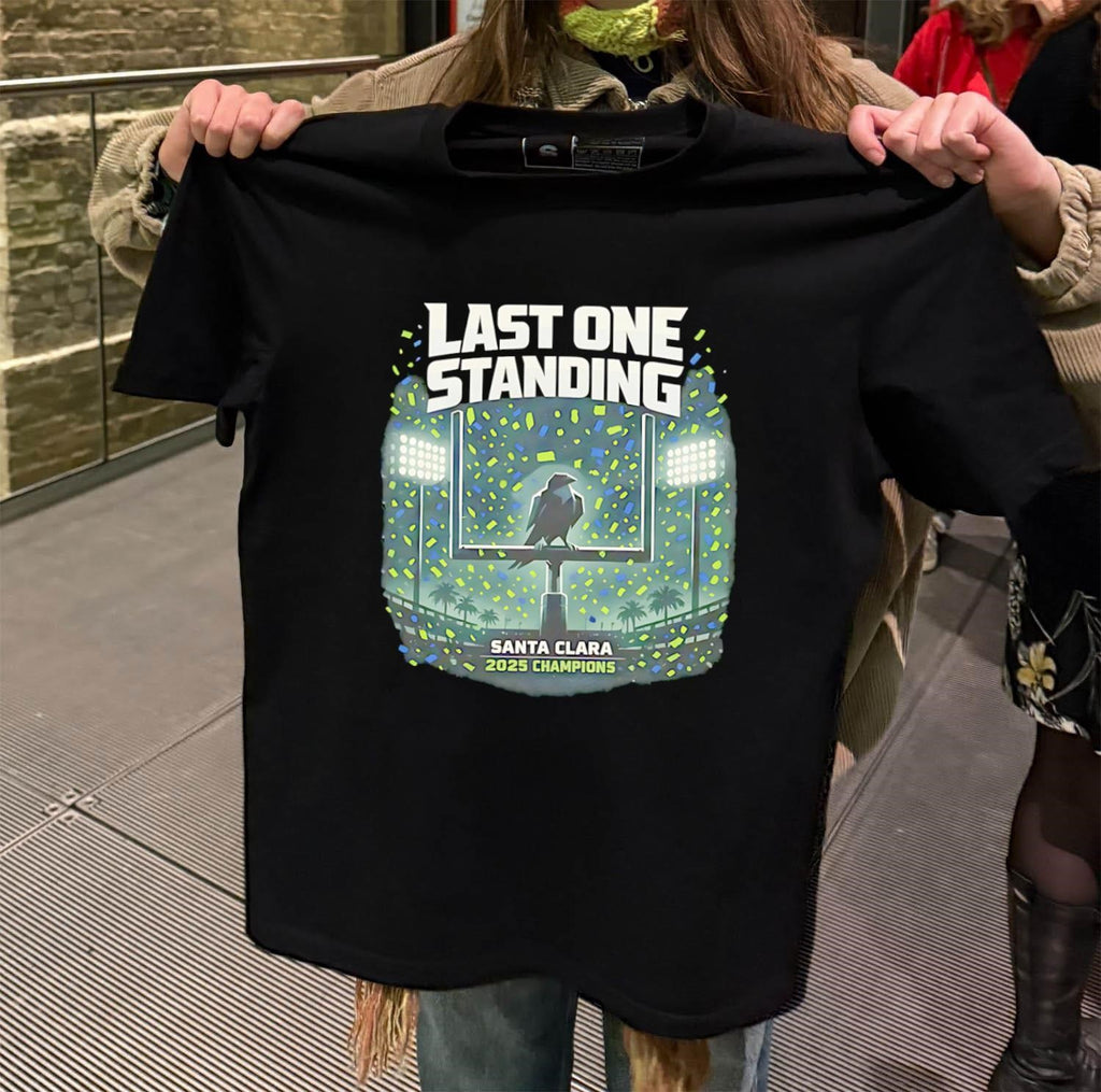 Last one standing Santa Clara 2025 champions raven shirt