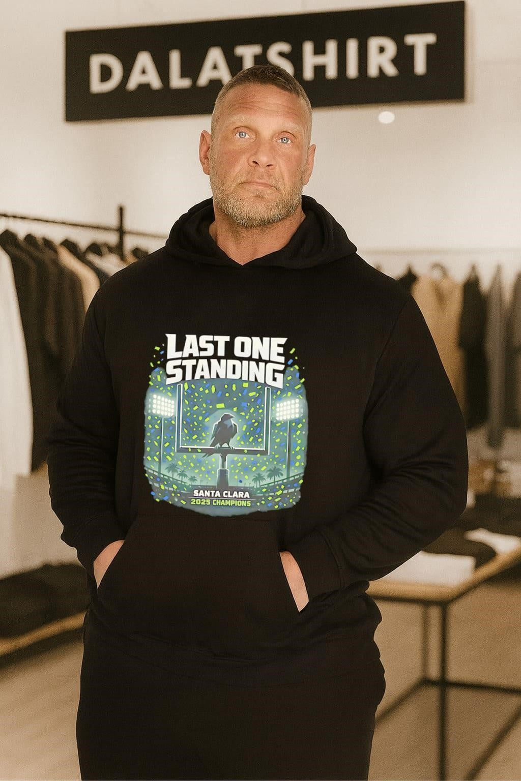 Last one standing Santa Clara 2025 champions raven shirt