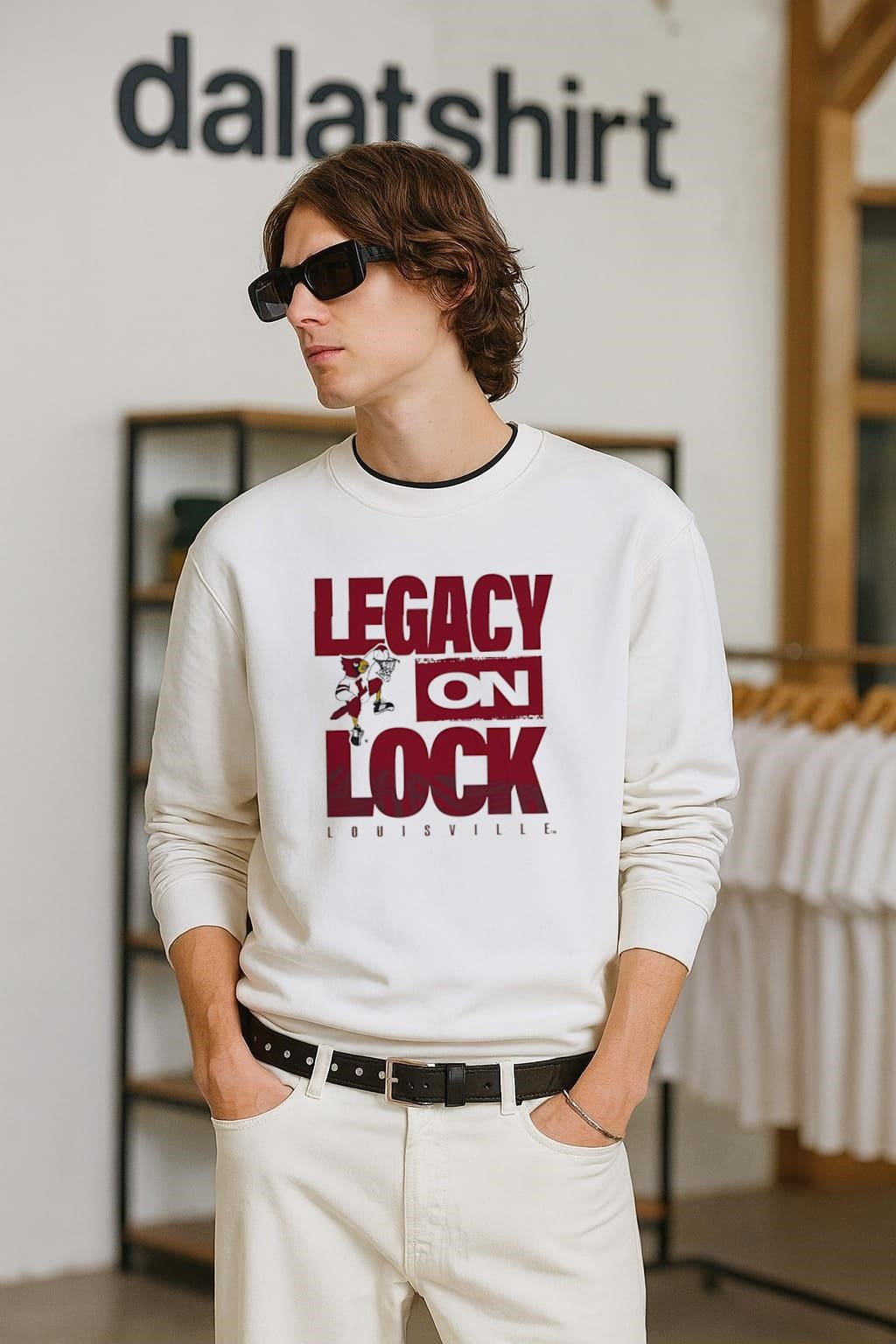 Legacy On Lock Louisville Cardinals Basketball Mascot shirt