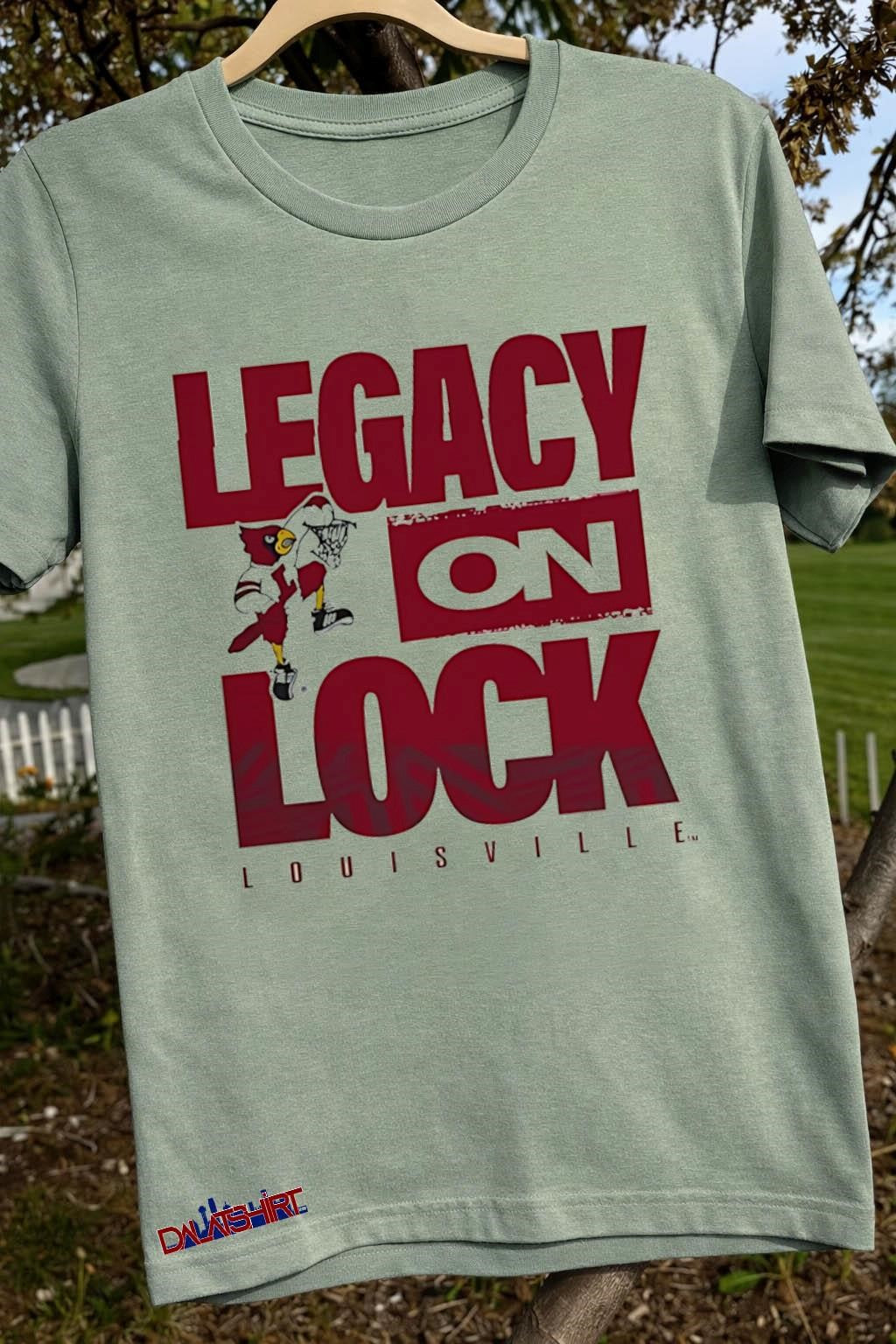 Legacy On Lock Louisville Cardinals Basketball Mascot shirt