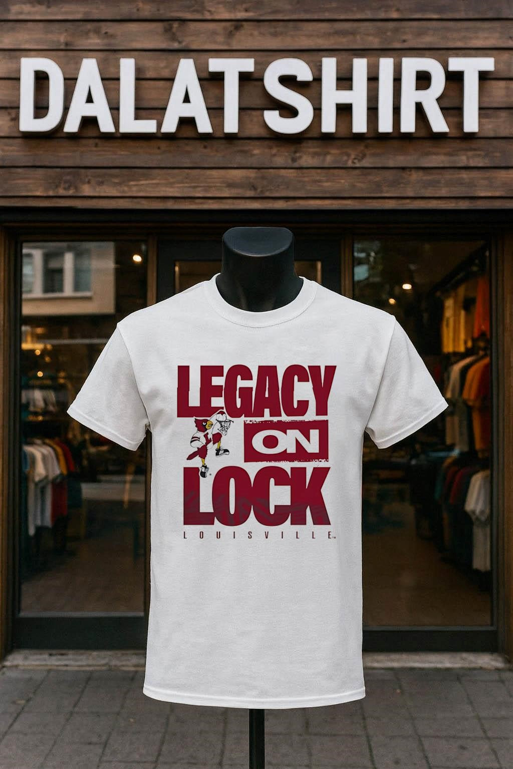 Legacy On Lock Louisville Cardinals Basketball Mascot shirt