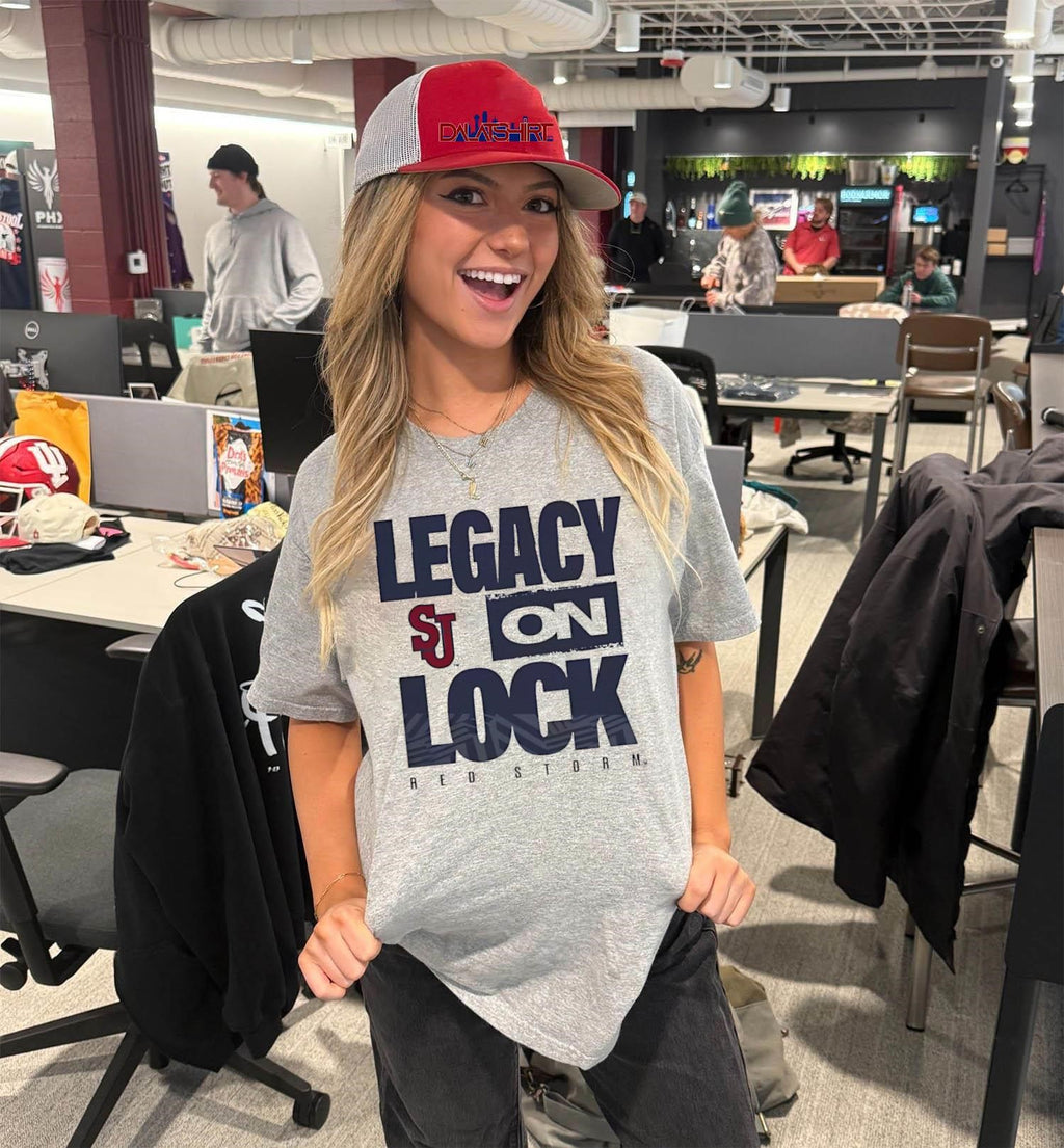 Legacy On Lock St. John’s Red Storm Logo shirt