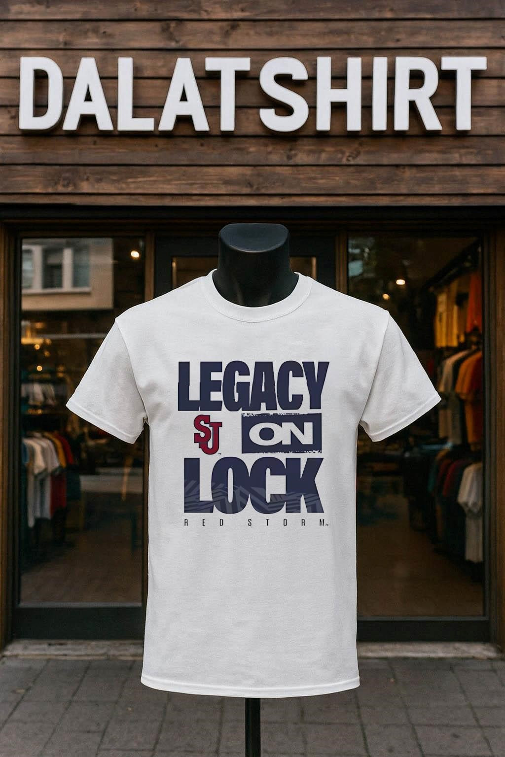 Legacy On Lock St. John’s Red Storm Logo shirt