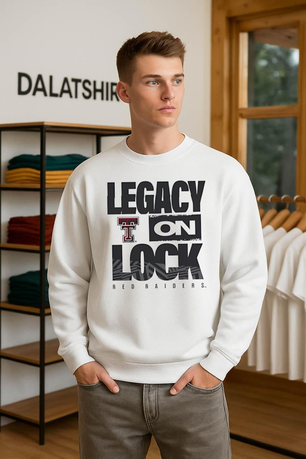 Legacy On Lock Texas Tech Red Raiders Logo shirt