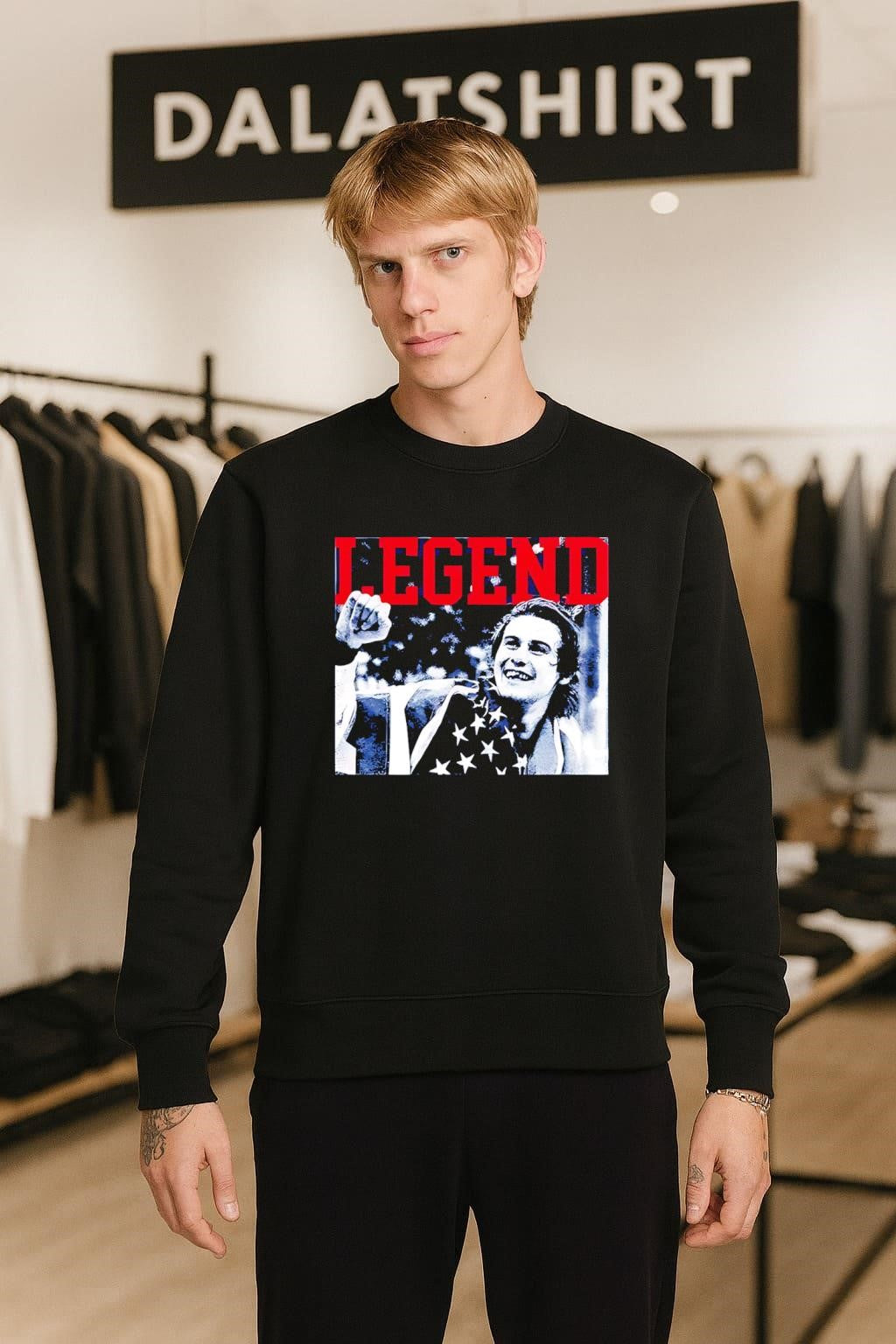 Legend J. Legend American Flag Athlete Winner shirt