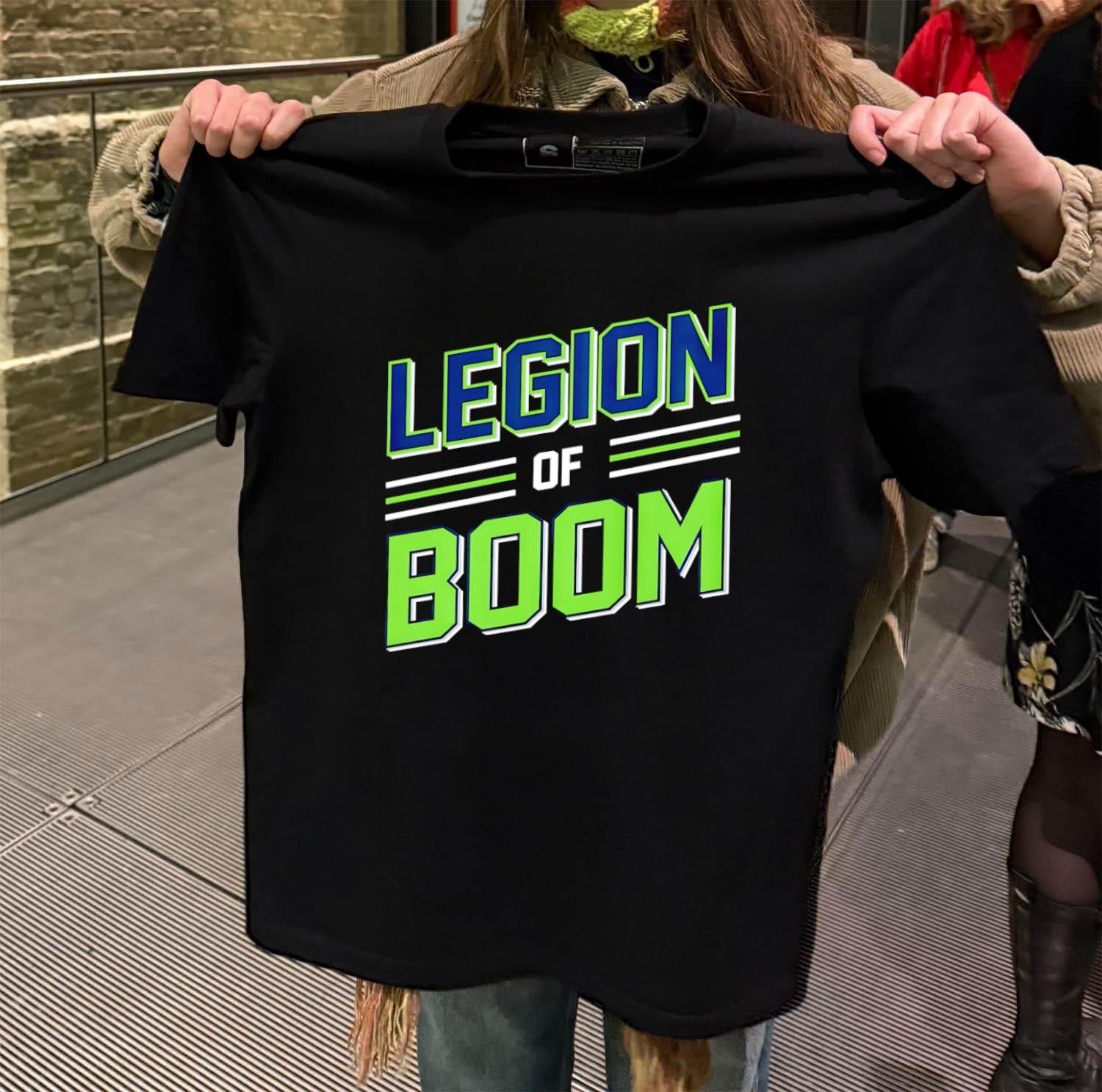Legion of Boom Seattle Football Defensive Unit Typography shirt