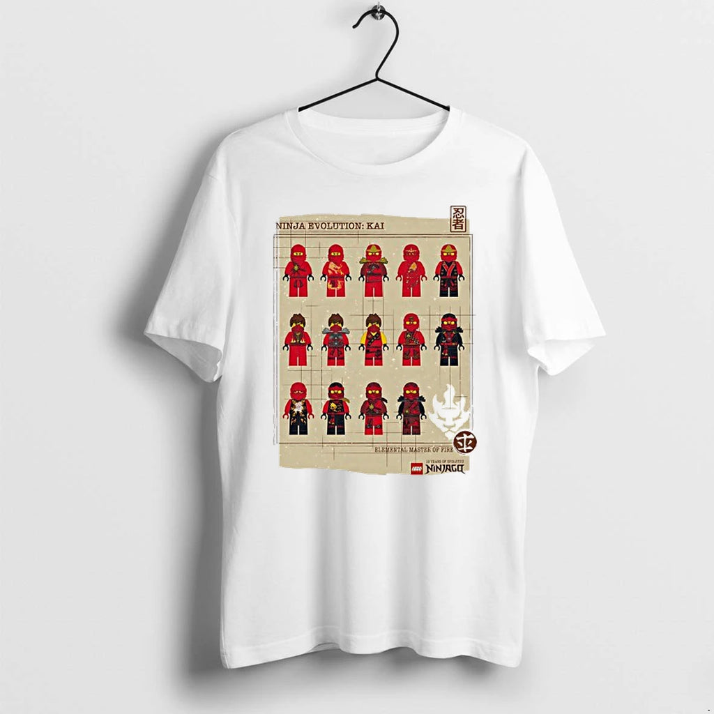 Lego Ninja Evolution Kai Elemental Master Of Fire Tshirts Sweater