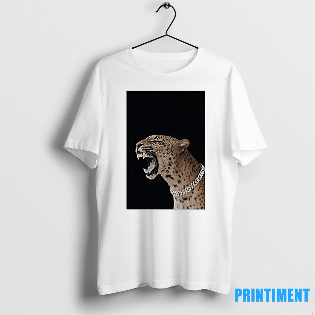 Leopard Grillz Teeth Tshirts Sweater