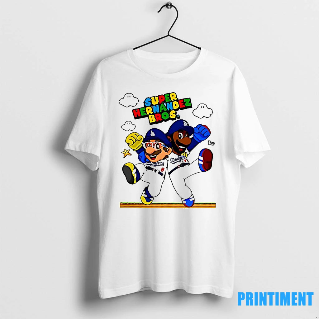 Lets Go Dodgers Super Hernandez Bros Tshirts Sweater