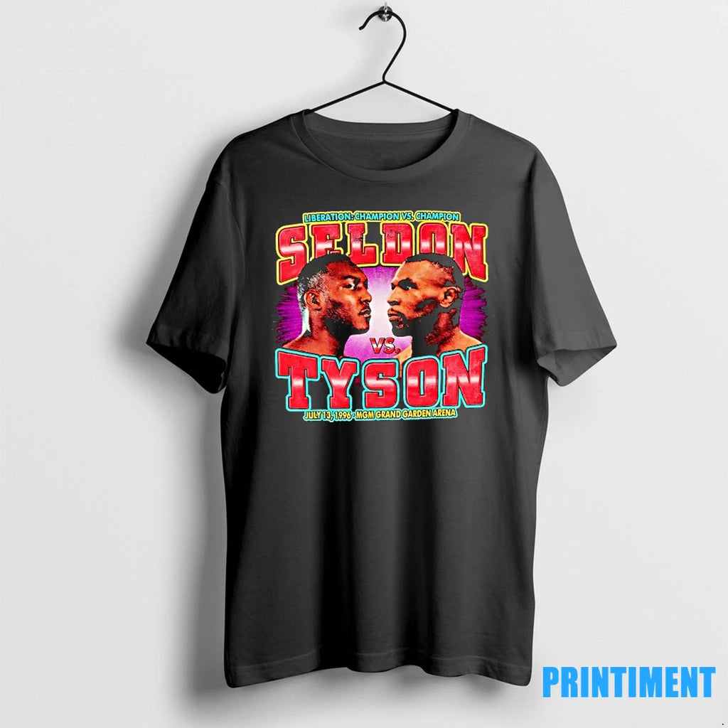 Liberation Champion Vs Champion Seldon Vs Tyson Mgm Grand Garden Arena Tshirts Sweater