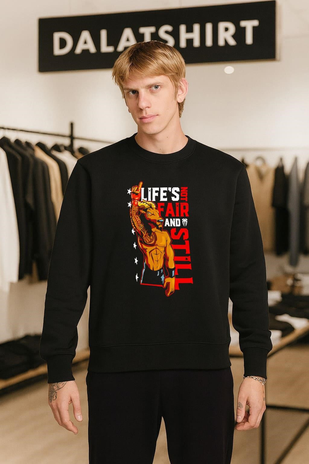 Life’s Not Fair and Still Goat Roman Reigns shirt
