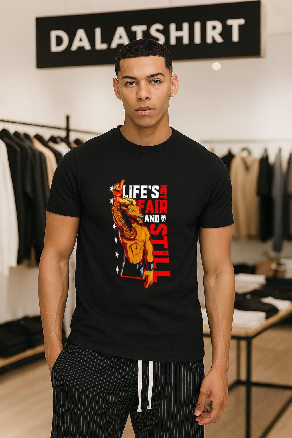 Life’s Not Fair and Still Goat Roman Reigns shirt