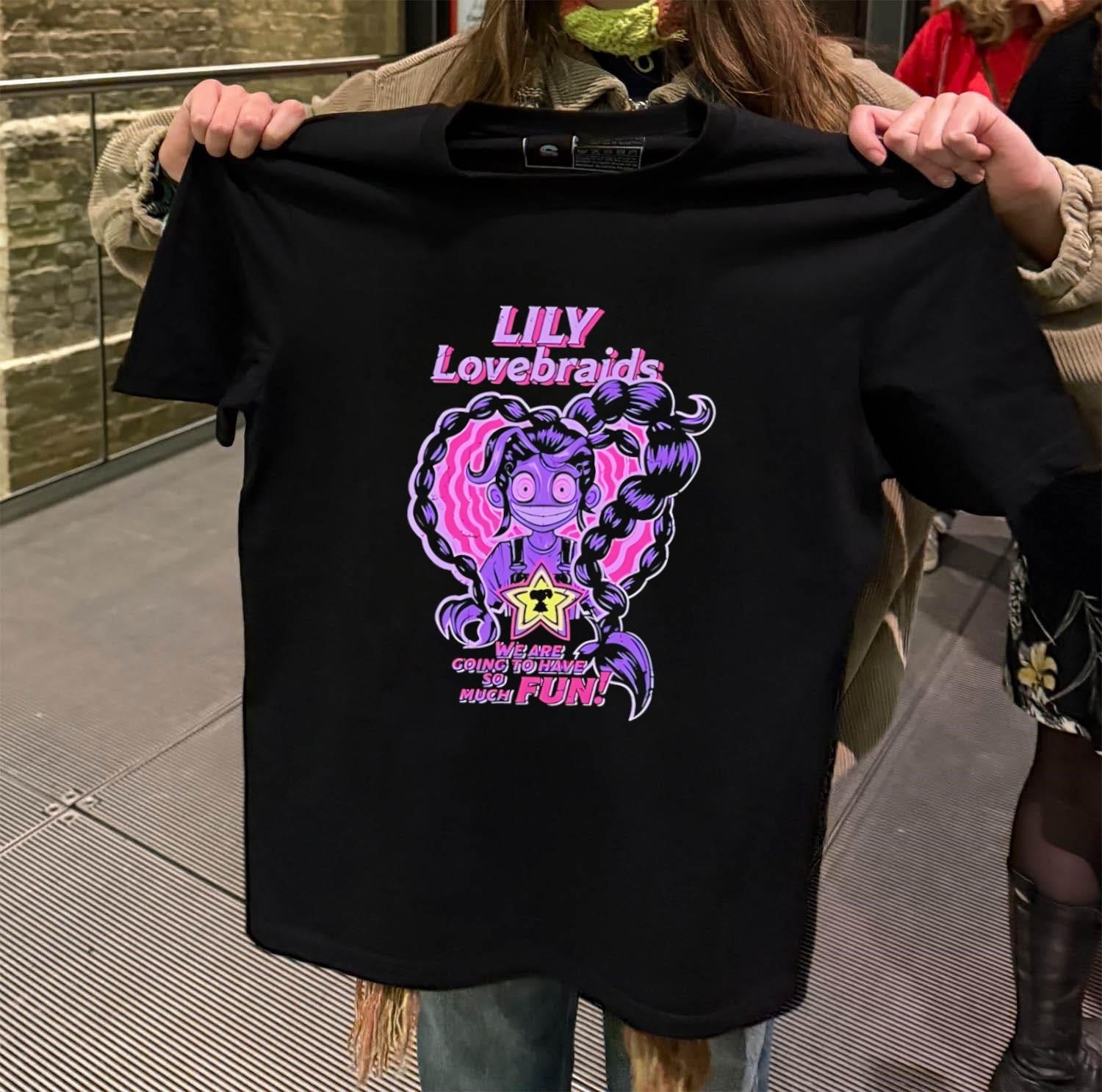 Lily Lovebraids Much Fun Horror shirt