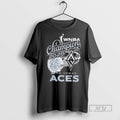 Limited Edition 2025 Wnba Champions Las Vegas Aces Womens Basketball 2 Sided Graphic