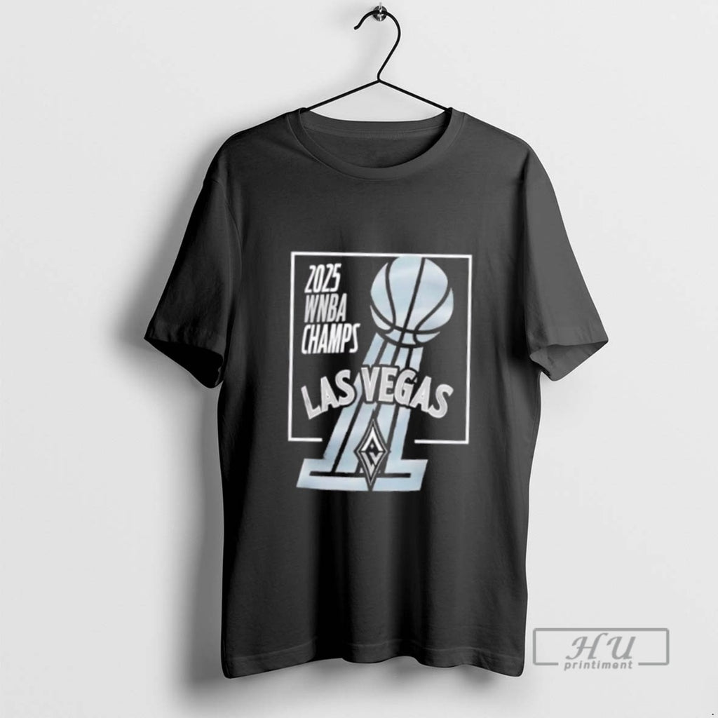 Limited Edition 2025 Wnba Finals Champions Las Vegas Aces Stadium Essentials 2 Sided Graphic Tee