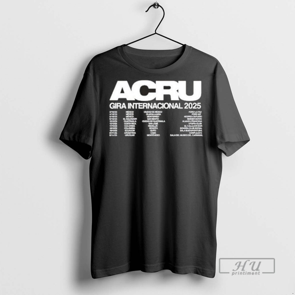 Limited Edition Acr1uno Gira Internacional Tour 2025 Graphic Tee Shirt Sweatshirt Hoodies