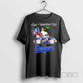 Limited Edition Accept Understand Love Los Angeles Dodgers Austism Day Graphic Tee Shirt Sweatshirt Hoodies