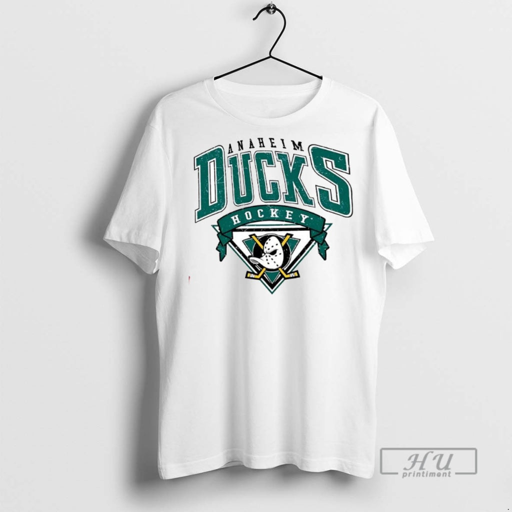Limited Edition Anaheim Mighty Ducks Retro Mighty Ducks Fan Nhl Graphic Tee Shirt Sweatshirt Hoodies