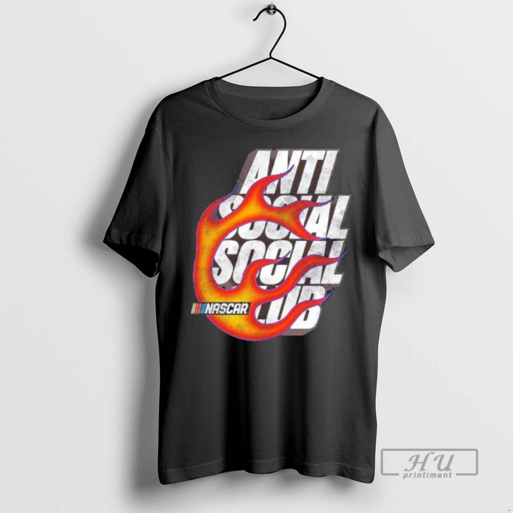 Limited Edition Anti Social Social Club X Nascar Daytona Graphic Tee Shirt Sweatshirt Hoodies