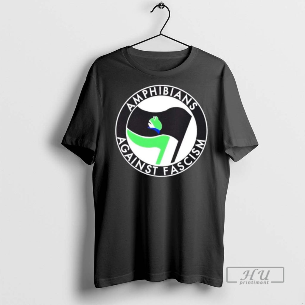 Limited Edition Antifa Amphibians Against Fascism Graphic Tee Shirt Sweatshirt Hoodies