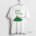 Limited Edition Bombs Over Busytown Dog Tank Graphic Tee Shirt Sweatshirt Hoodies