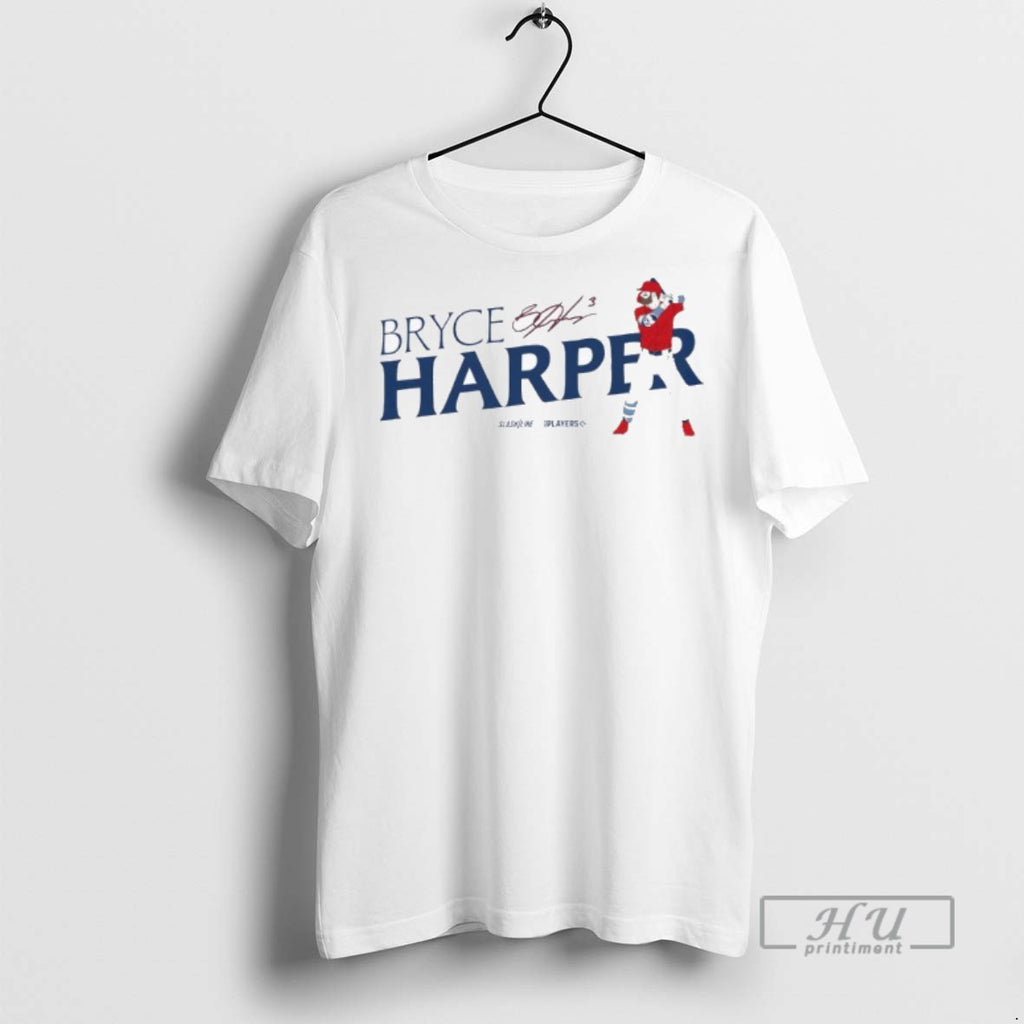 Limited Edition Bryce Harper Philadelphia Phillies Mlb Signature Graphic Tee Shirt Sweatshirt Hoodies