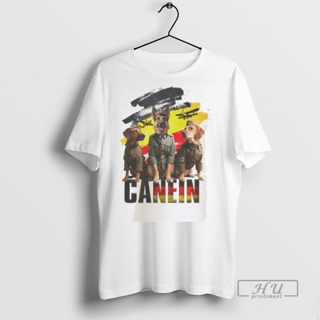 Limited Edition Canein Nazi Germany Dogs Graphic Tee Shirt Sweatshirt Hoodies