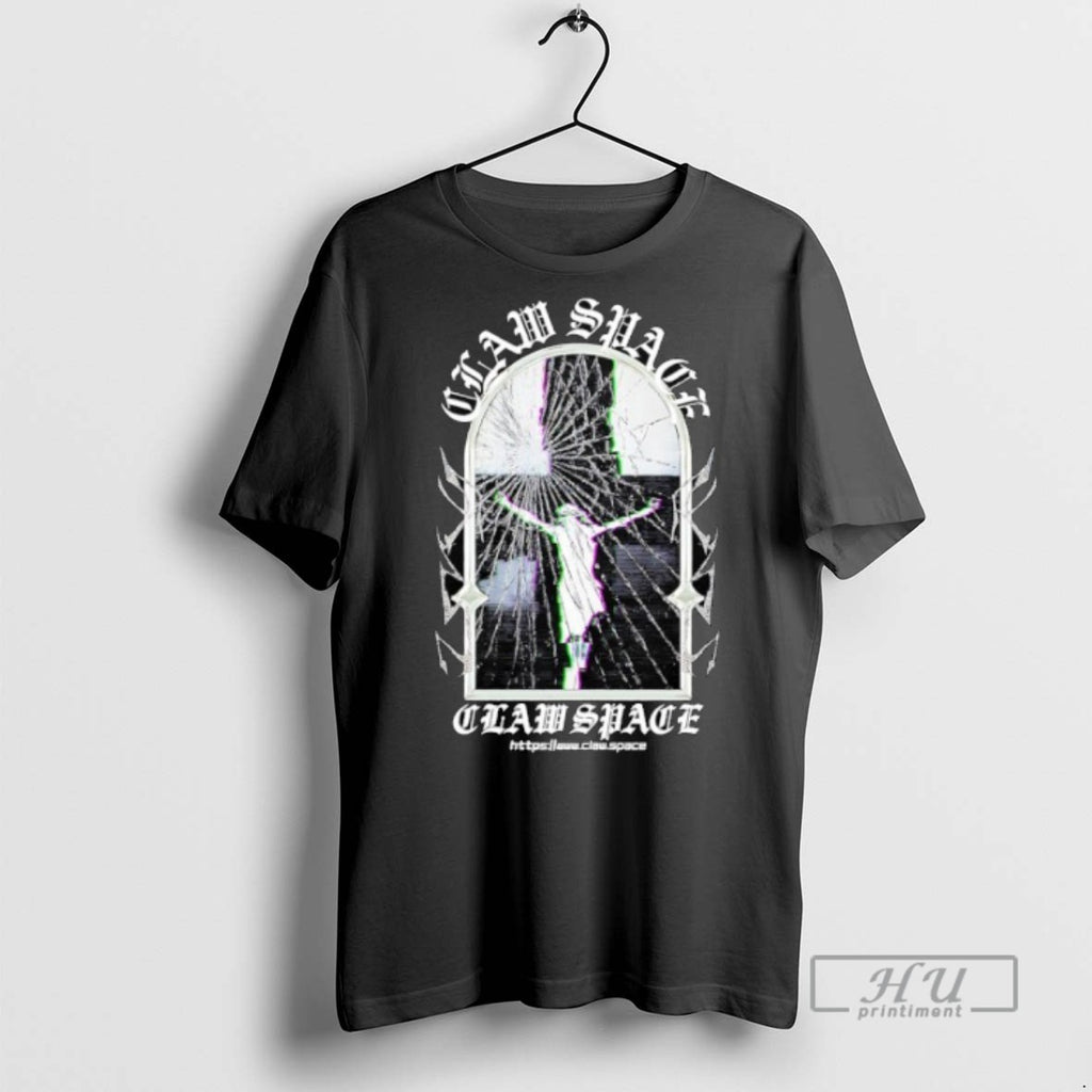Limited Edition Claw Space Mirror Broken Graphic Tee Shirt Sweatshirt Hoodies