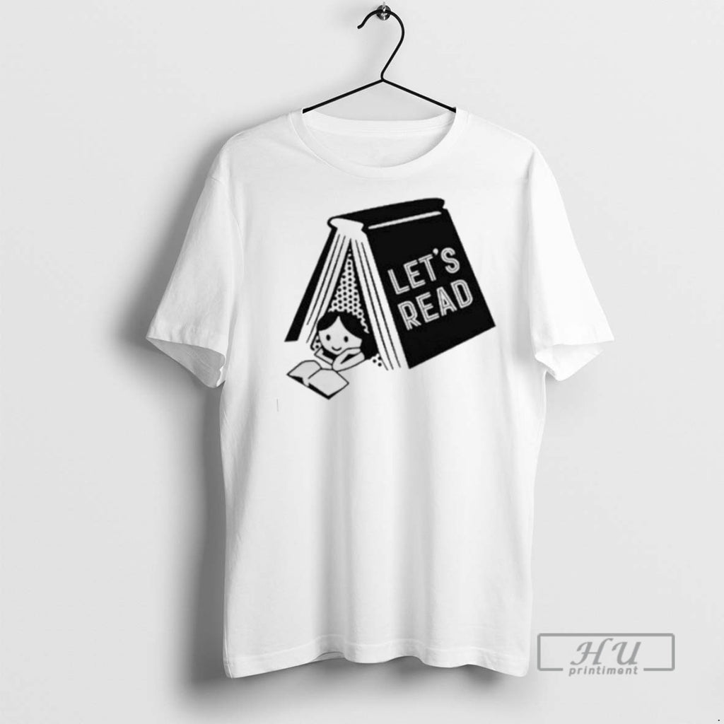 Limited Edition Derek Luh Lets Read Graphic Tee Shirt Sweatshirt Hoodies