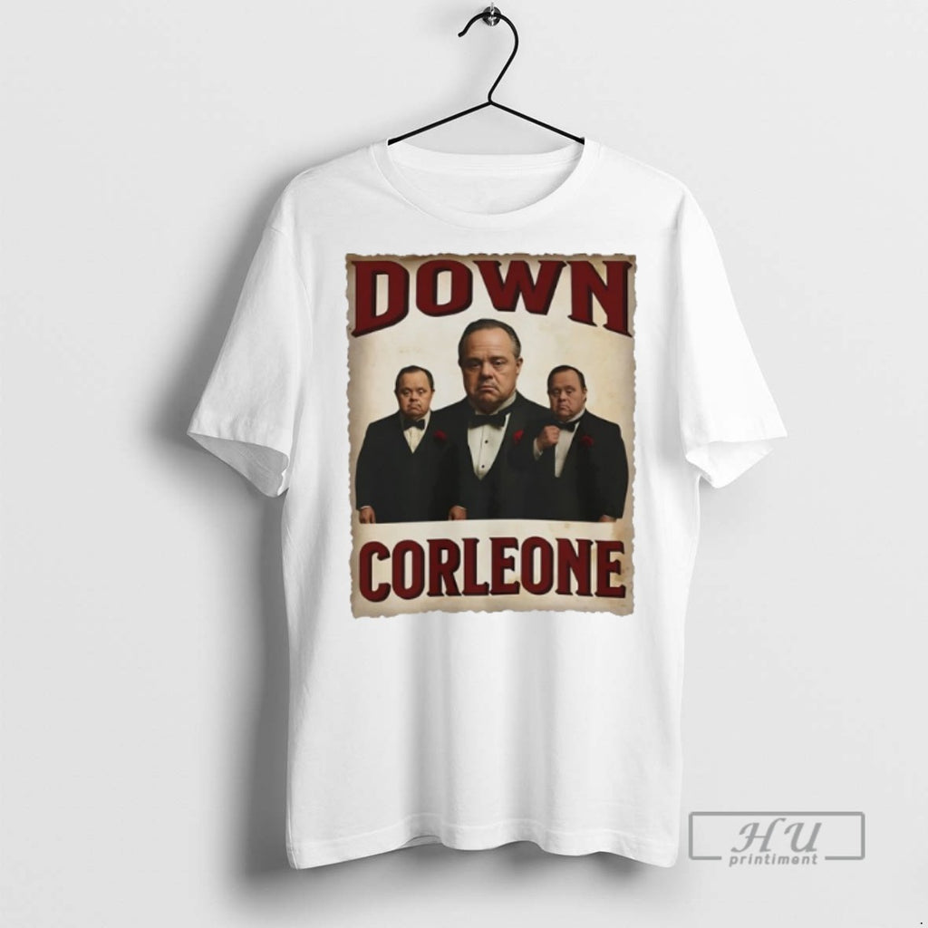Limited Edition Down Corleone The Godfather Down Syndrome Graphic Tee Shirt Sweatshirt Hoodies