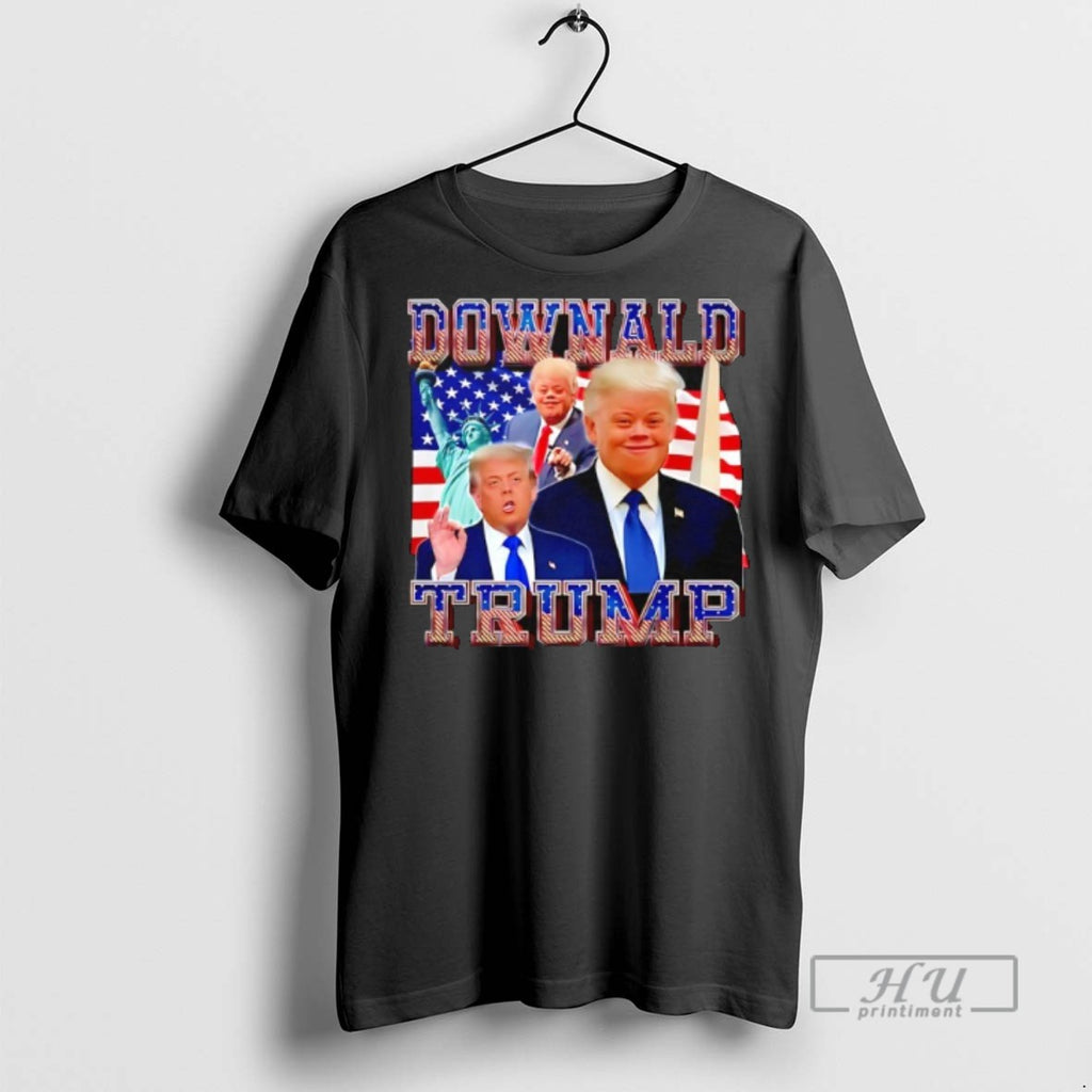 Limited Edition Downald Trump Patriotic American Flag Graphic Tee Shirt Sweatshirt Hoodies