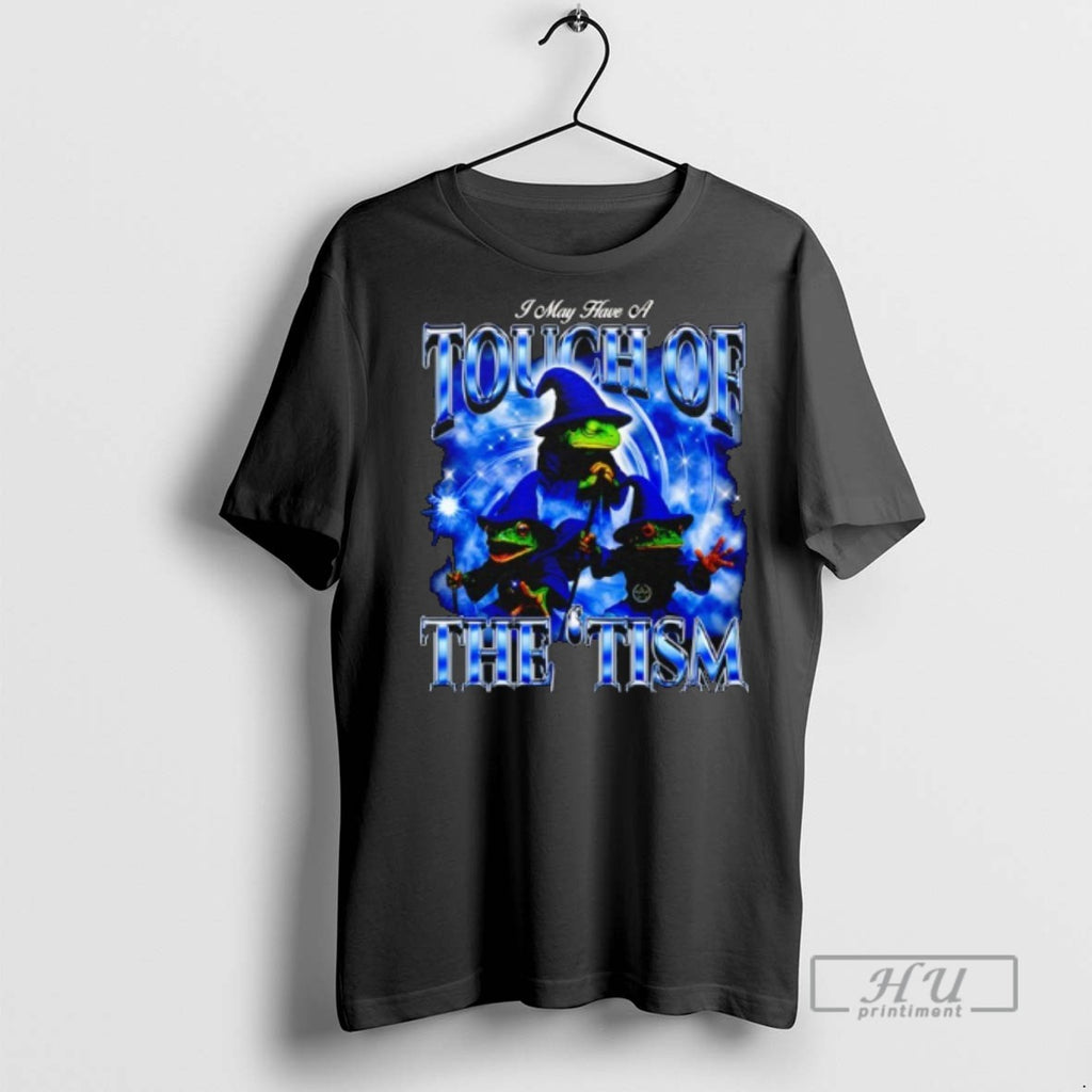 Limited Edition Frog Touch Of The Tism Graphic Tee Shirt Sweatshirt Hoodies