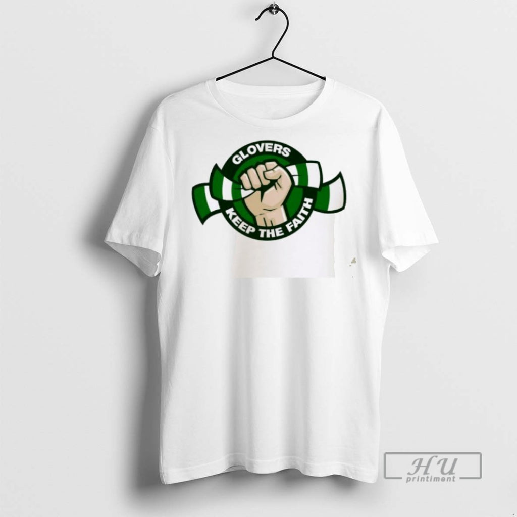 Limited Edition Glovers Keep The Faith Logo Graphic Tee Shirt Sweatshirt Hoodies