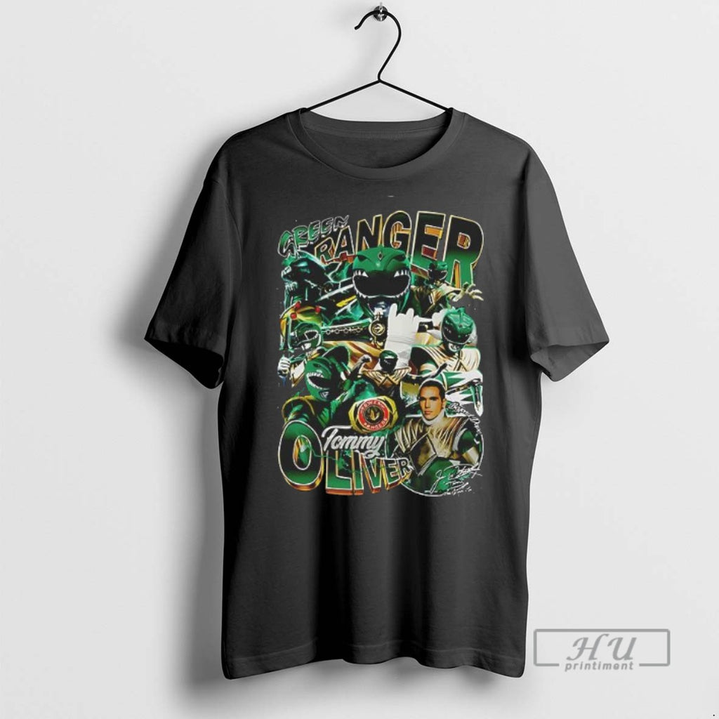 Limited Edition Green Ranger Tommy Oliver Superman Graphic Graphic Tee Shirt Sweatshirt Hoodies